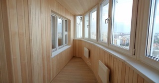 Отделка, остекление, утепление балконов в Невинномысске от 210 руб. м/2.